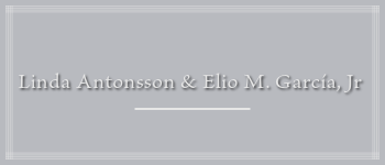Linda Antonsson & Elio M. García
